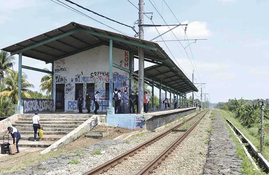 Stasiun KRL Pondok Rajeg Kembali Diaktifkan
