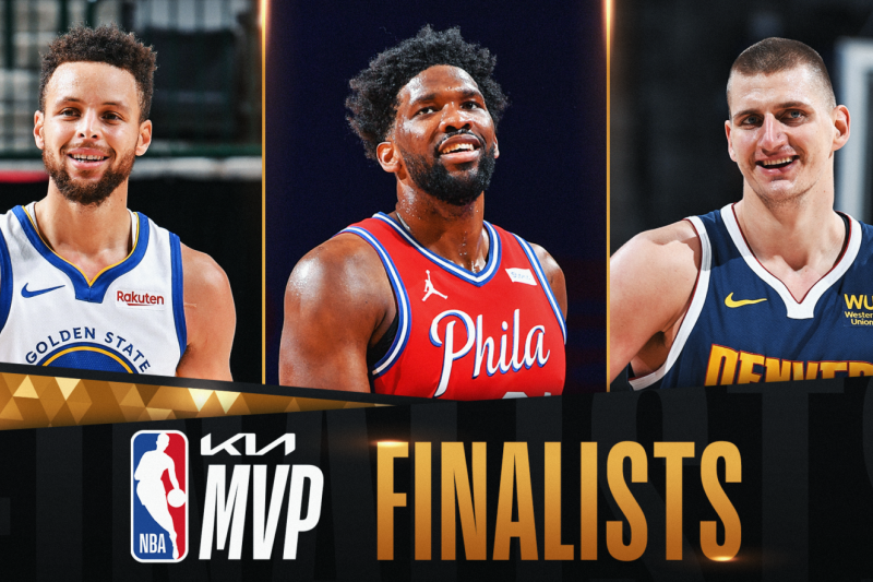 Stephen Curry, Nikola Jokic, dan Joel Embiid Jadi finalis MVP NBA