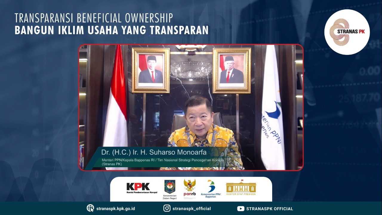 Stranas PK Dorong Transparansi Beneficial Ownership Untuk Ciptakan Iklim Usaha Yang Transparan 1