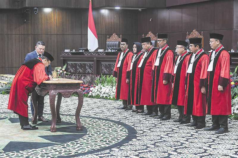 Suhartoyo Akan Cegah Konflik Kepentingan Hakim