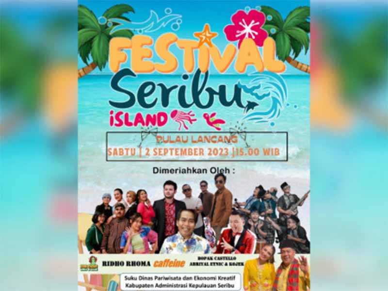 Suku Dinas Parekraf Gelar Festival Seribu Island