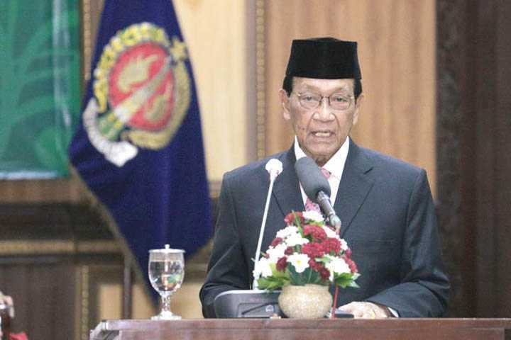 Sultan HB X Kembali Ditetapkan sebagai Gubernur DIY
