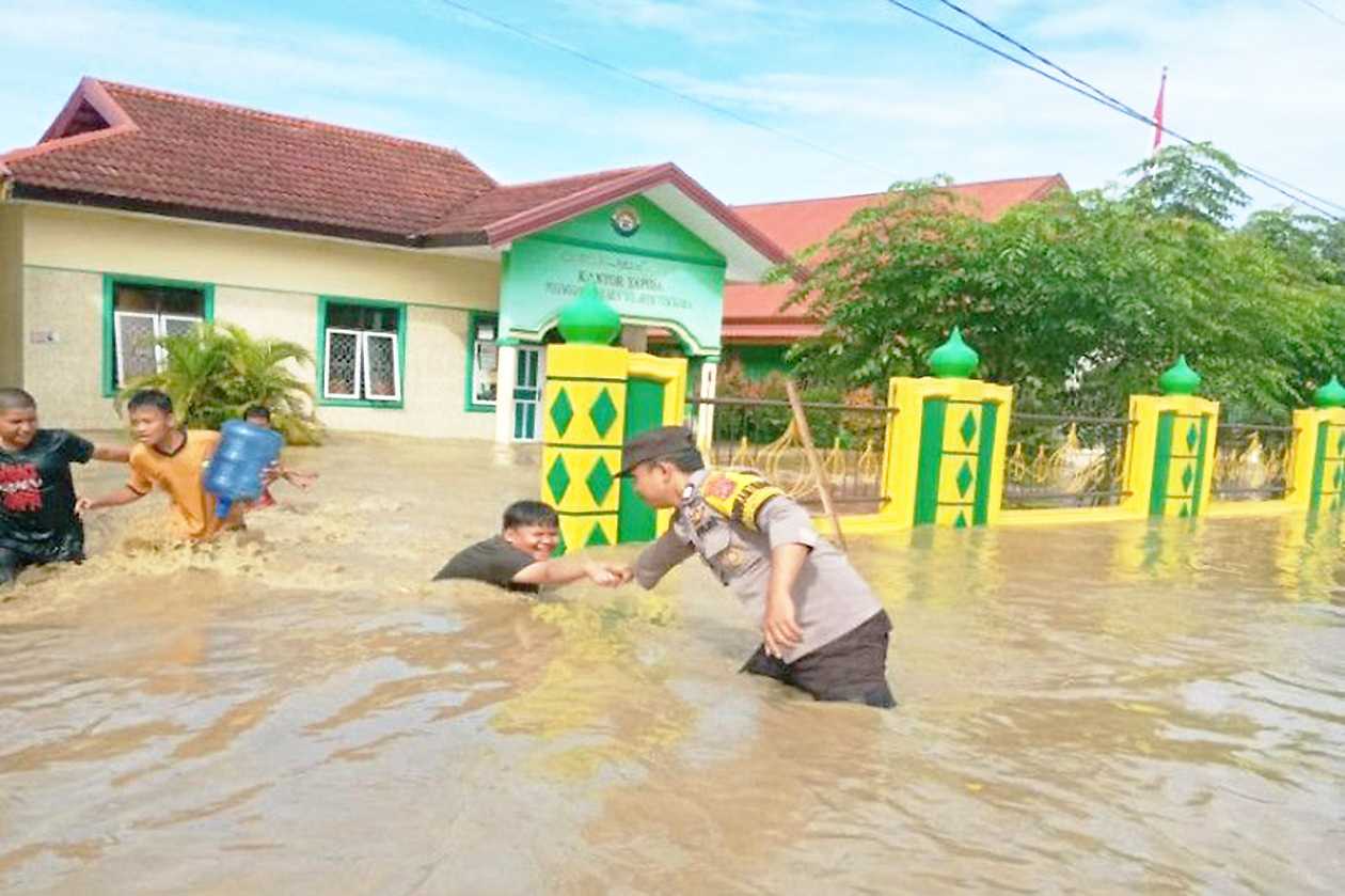 Sungai Meluap, Dua Desa di Kolaka Terendam Banjir