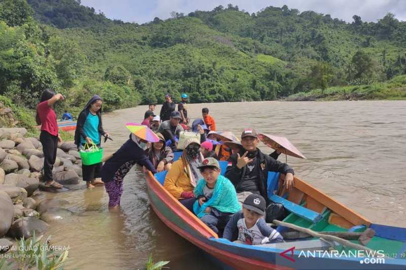 Sungguh Kasihan Rumah Warga Lumbis Hulu Nunukan Ini Terendam Banjir Akibat Hujan Deras di Malaysia