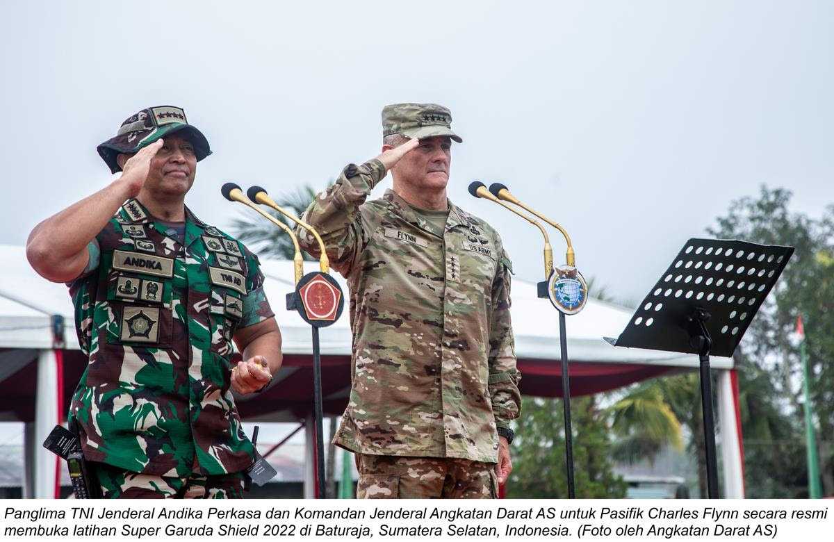 Super Garuda Shield 2022 Tampilkan Kemitraan Multilateral dan Interoperabilitas Bersama