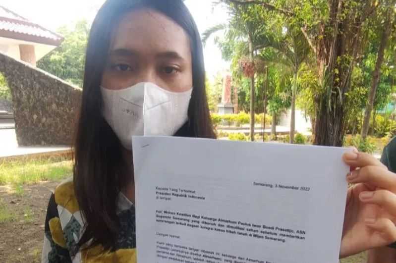 Surati Presiden Jokowi, Keluarga ASN yang Dimutilasi di Semarang Minta Keadilan