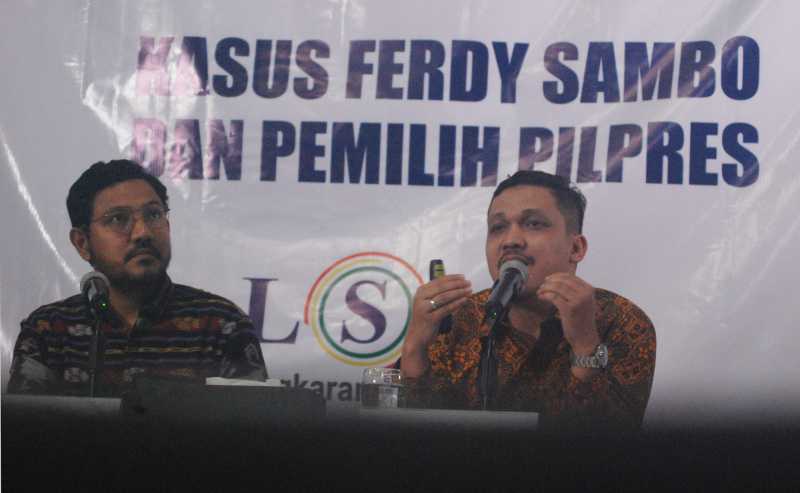 Survei 'Kasus Ferdy Sambo dan Pemilih Pilpres'