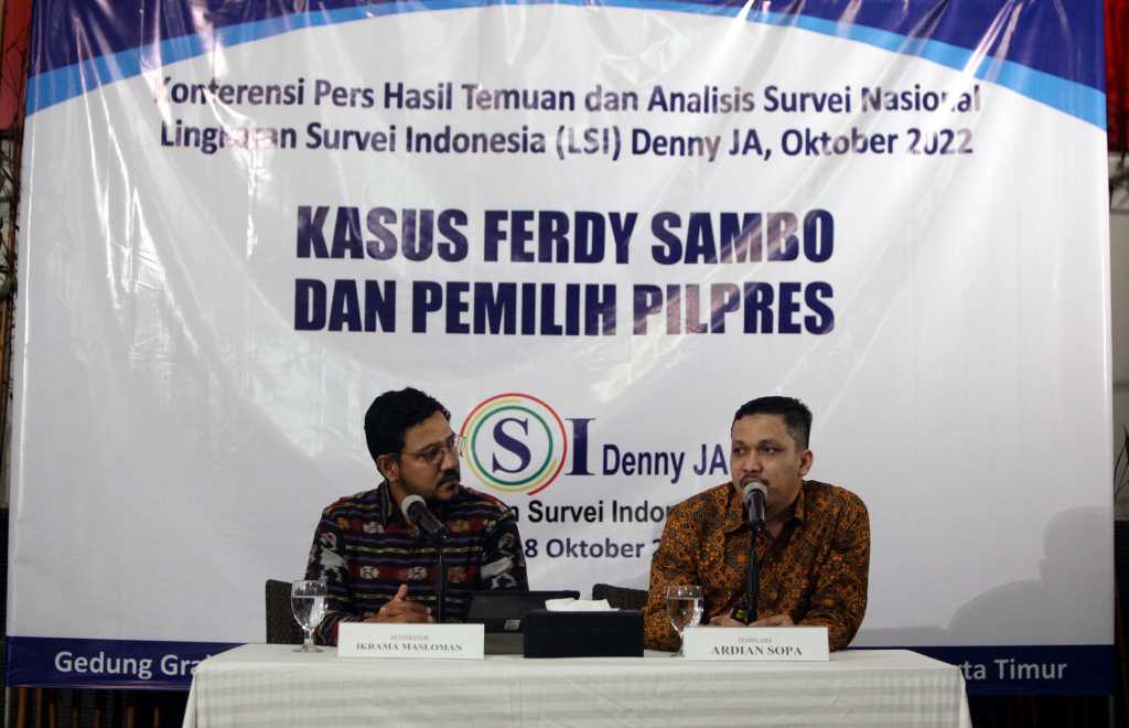 Survei 'Kasus Ferdy Sambo dan Pemilih Pilpres' 3