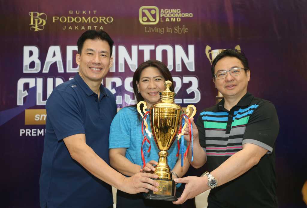 Susi Susanti dan Alan Budikusuma Jajal Badminton Court Bukit Podomoro Jakarta 4