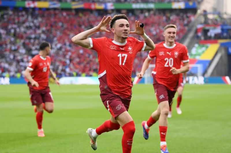 Swiss ke Perempat Final Piala Eropa Setelah Singkirkan Juara Bertahan Italia 2-0