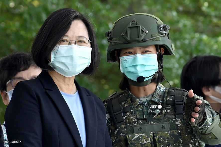 Taipei: Tiongkok Bisa Lumpuhkan Pertahanan Taiwan