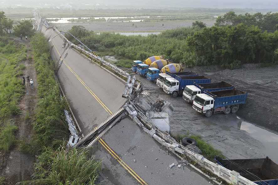 Taiwan Diguncang Lebih dari 70 Kali Gempa Susulan