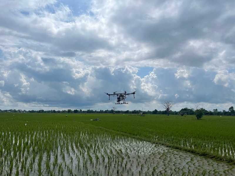 Taiwan Technical Mission Bantu Penggunaan UAV untuk Pertanian di Sulawesi