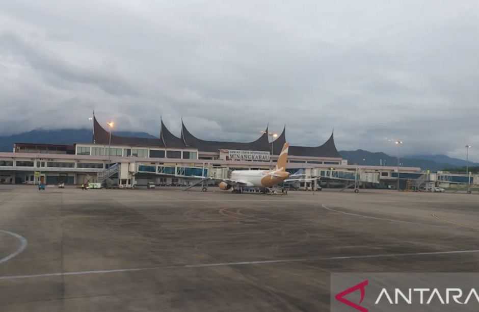 Tak Terdampak Erupsi Marapi, Bandara Minangkabau Masih Berjalan Normal