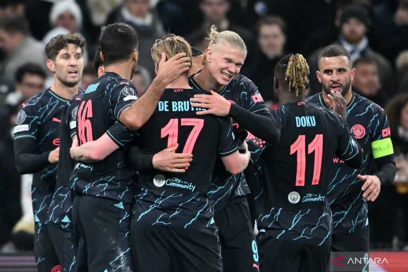 Taklukkan Copenhagen 3-1, Manchester City Bawa Pulang Kemenangan
