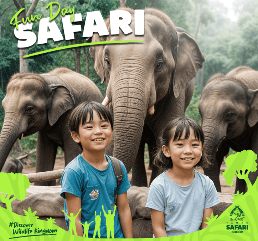 Taman Safari Bogor Kembali Hadirkan Promo Fun Day, Tiket Hanya Rp215 Ribu Hingga Juni 2024
