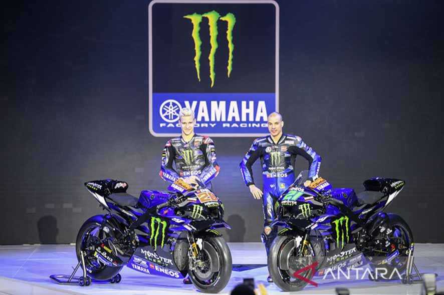 Tampilan Yamaha M1 lebih agresif untuk tantang musim MotoGP 2023
