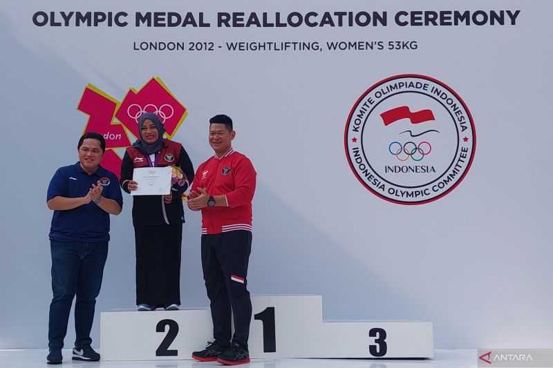 Tangis Bahagia Citra Febrianti Warnai Realokasi Perak Olimpiade 2012