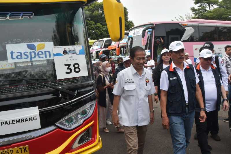 Taspen Gelar Mudik Bersama BUMN 2