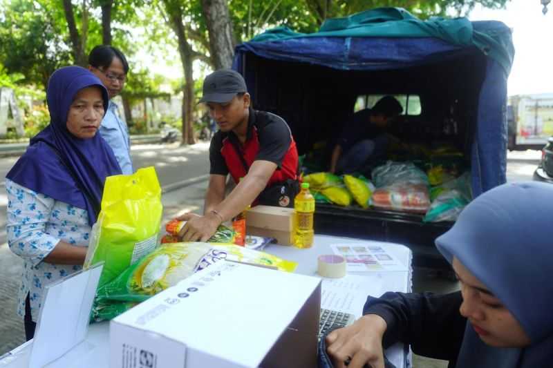 Tekan Inflasi, DKPP Kota Madiun Gelar Gerakan Pangan Murah di Lapak UMKM Palereman