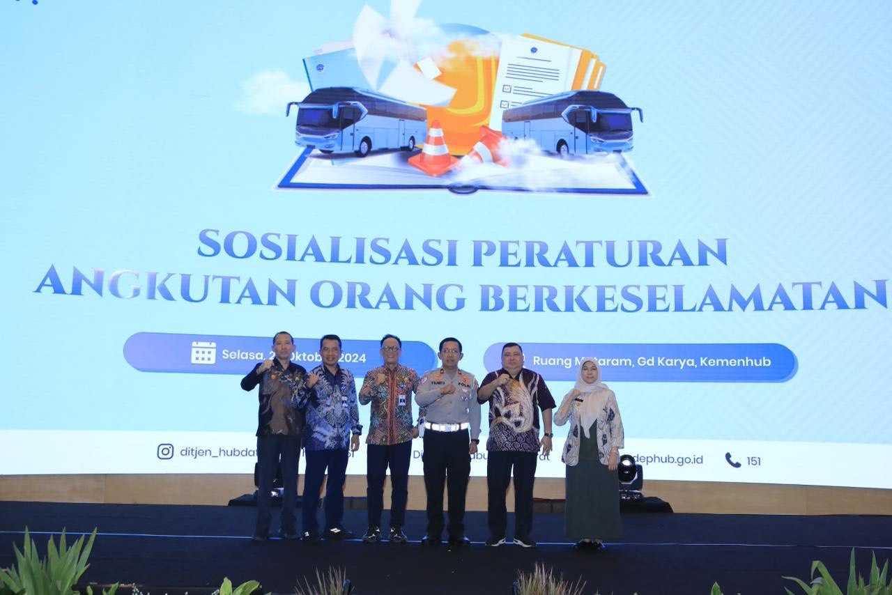 Tekan Risiko Kecelakaan, Kemenhub Gelar Sosialisasi Angkutan Berkeselamatan