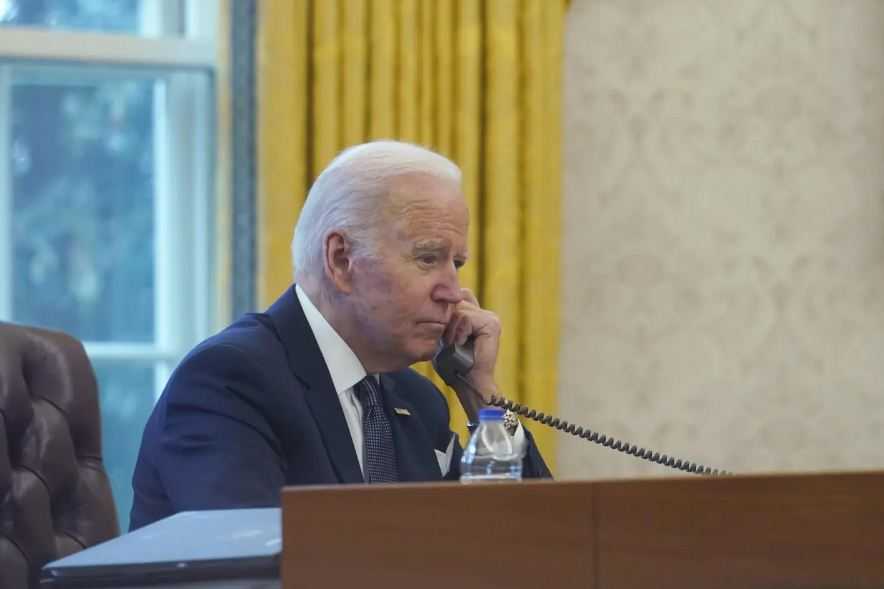 Telepon Zelenskyy, Biden Ucapkan Selamat Hari Kemerdekaan Ukraina