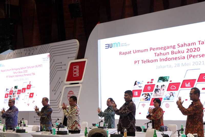 Telkom Bagikan Dividen 16,64 Triliun Rupiah