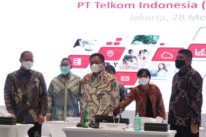 Telkom Bagikan Dividen 16,64 Triliun Rupiah 2