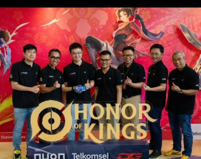 Telkomsel dan Nuon Gelar Peluncuran Honor of Kings GraPARI Corner