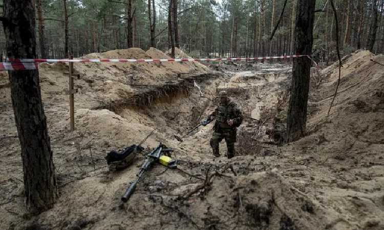 Temuan Kuburan Massal Terjadi Lagi di Ukraina, Zelensky Murka: Rusia Tinggalkan Kematian di Mana-mana, Tanggung Jawab!