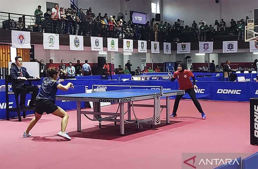 Tenis Meja - Emas Beregu Putri DKI Diraih Lewat Tim Serupa pada 2016