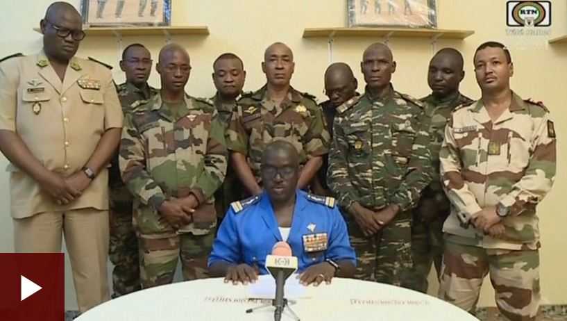 Tentara Niger Klaim telah Menggulingkan Presiden Bazoum