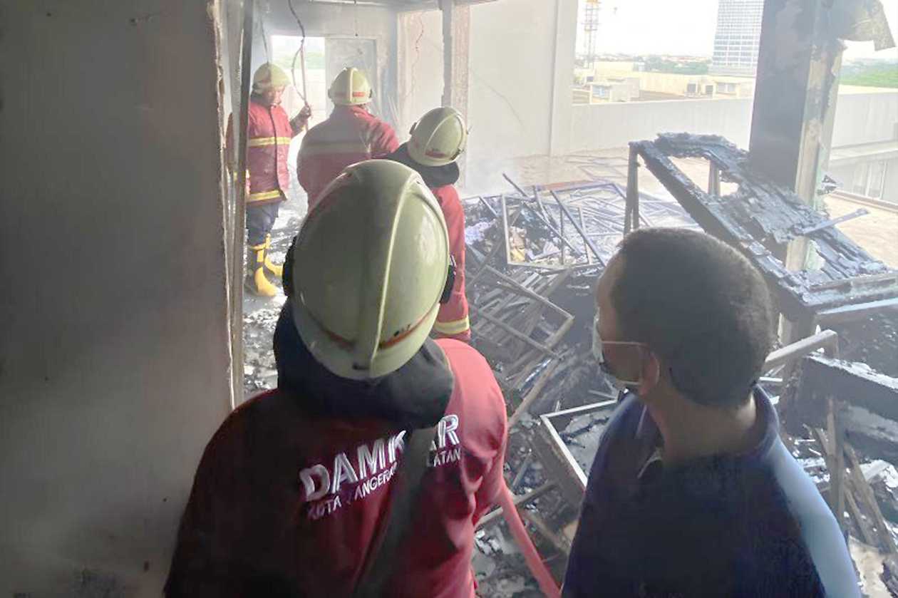 Terjebak di Lift Hotel Terbakar Tiga Karyawan Tewas