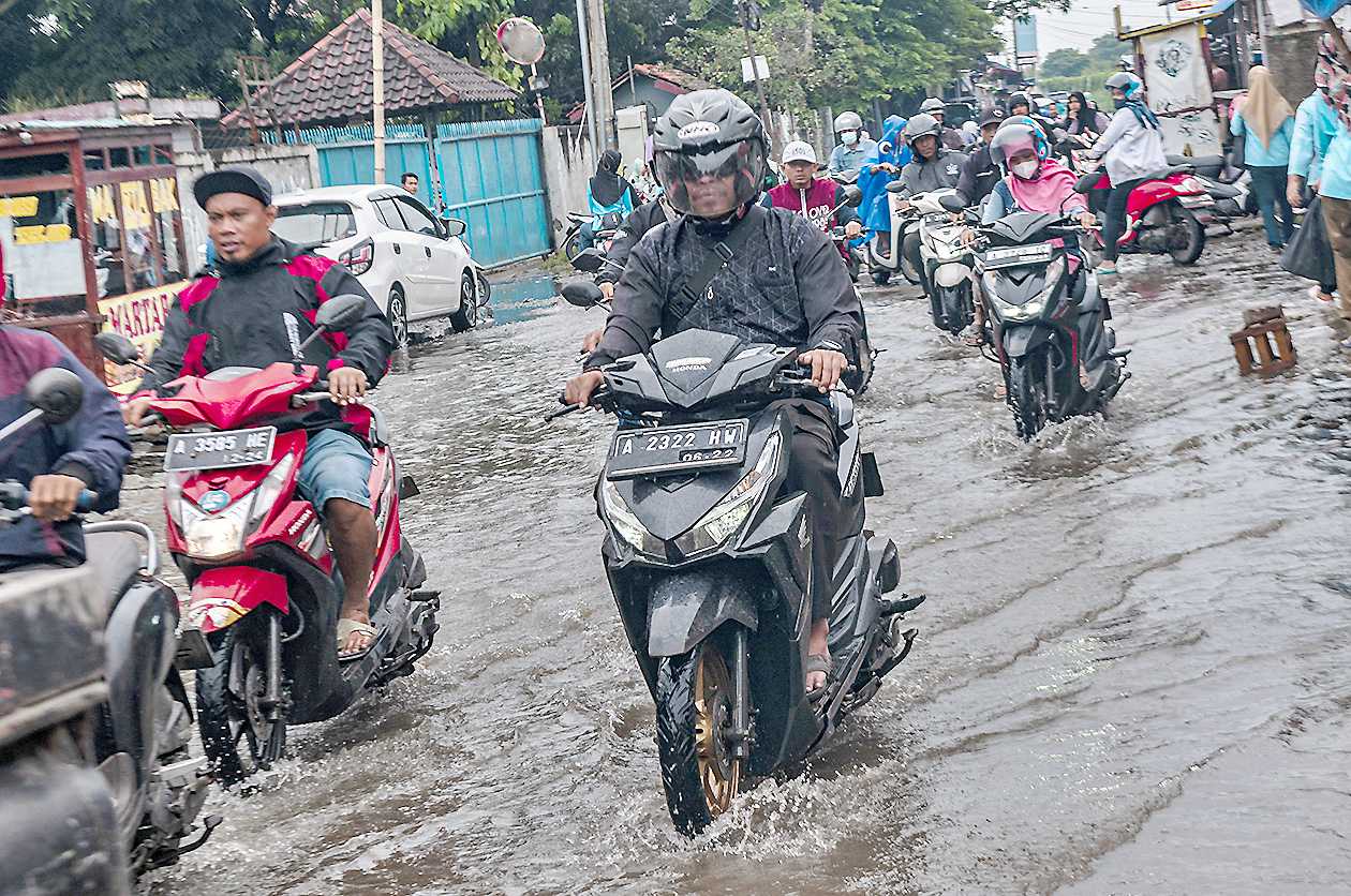 Terobos Banjir di Cikande