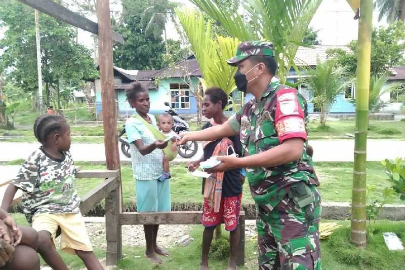 Tidak Hanya Jago Memburu KKB, Pasukan TNI Juga Mahir Lakukan Perbuatan Ini di Mimika Papua