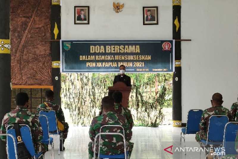 Tidak Hanya Memburu KKB, Anggota TNI di Boven Digoel Papua Juga Melakukan Hal Mulia Ini
