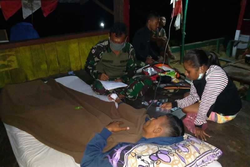 Tidak Hanya Memburu KKB, Satgas TNI Juga Lakukan Hal Mulia untuk Warga Perbatasan RI-PNG