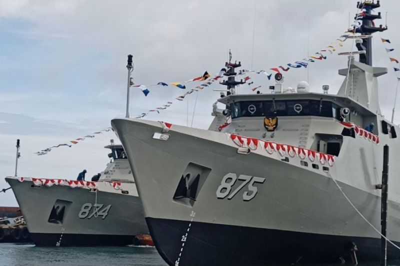 Tidak Mau Kalah dengan Negara Lain, Dua Kapal Perang Karya Anak Bangsa Diluncurkan TNI AL Demi Menjaga NKRI