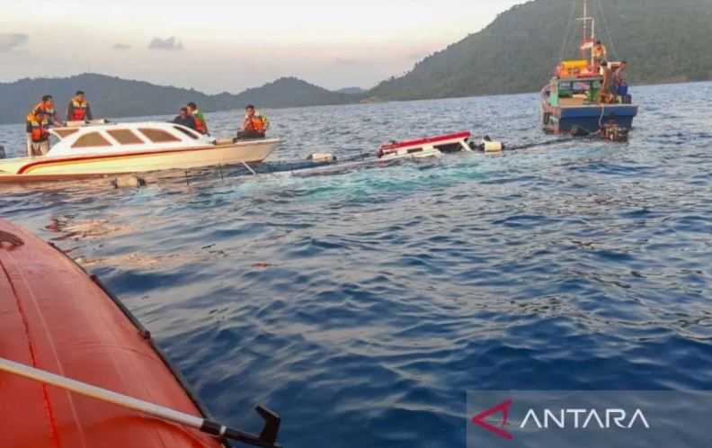 Tiga Orang Meninggal dalam Kecelakaan Kapal Tenggelam di Anambas