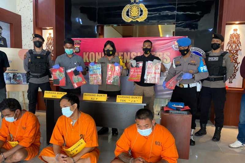 Tiga Residivis di Bali Jadi Sindikat Narkoba Terancam 20 Tahun Penjara