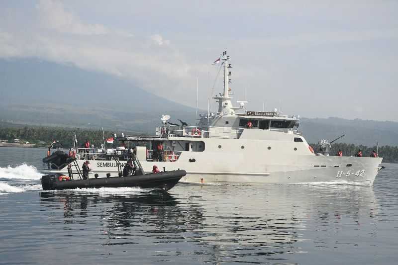 Tiga Unsur Laut Dikerahkan TNI AL untuk Pengamanan Arus Mudik Lebaran di Selat Bali