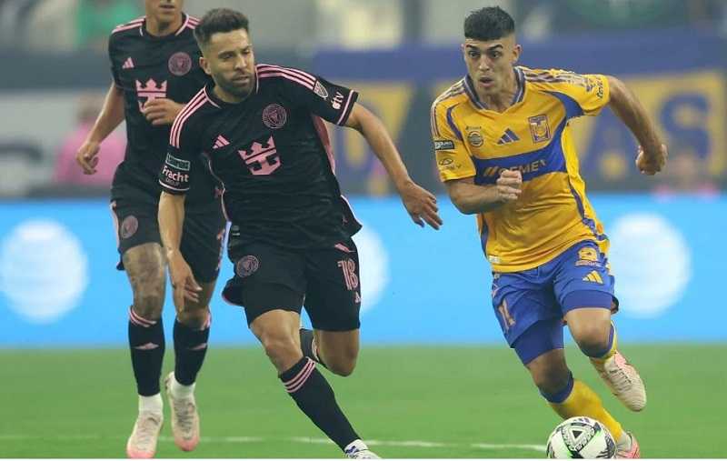 Tigres Menang 2-1 atas Inter Miami, Juarai Grup Piala Liga