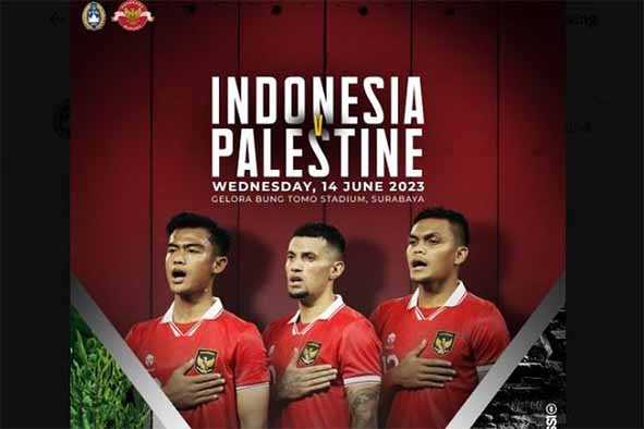 Tiket Indonesia Lawan Palestina Terjual habis