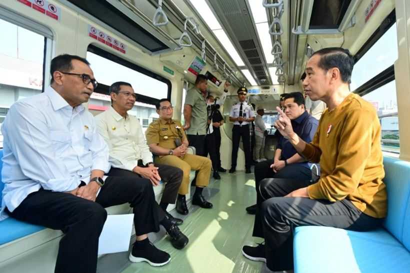 Tiket LRT dan Kereta Cepat Akan Disubsidi, Ini Alasan Jokowi
