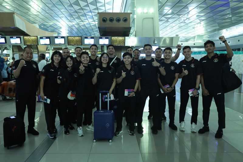 Tim Badminton Menuju Hangzhou