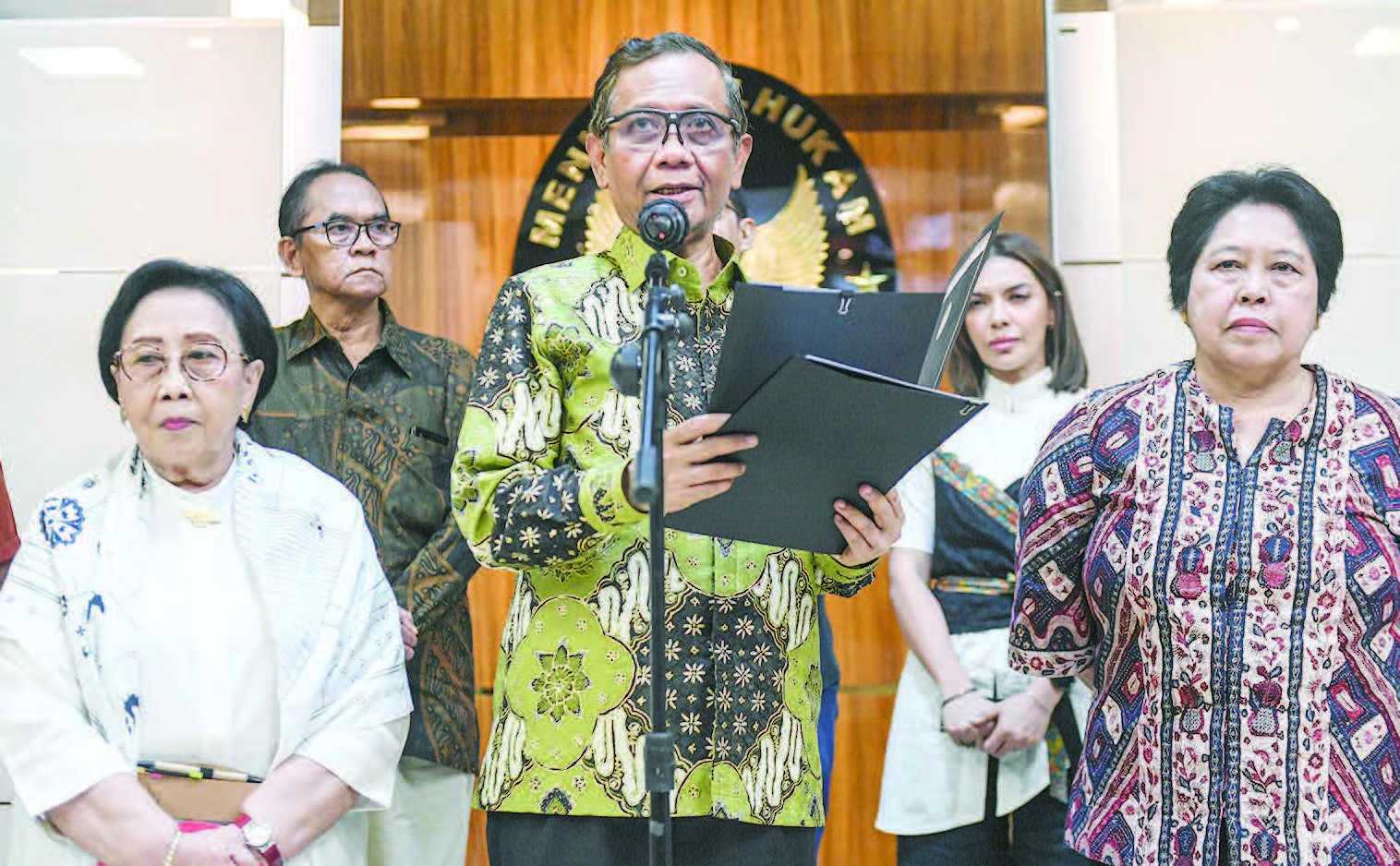 TIM PERCEPATAN REFORMASI HUKUM DIBENTUK