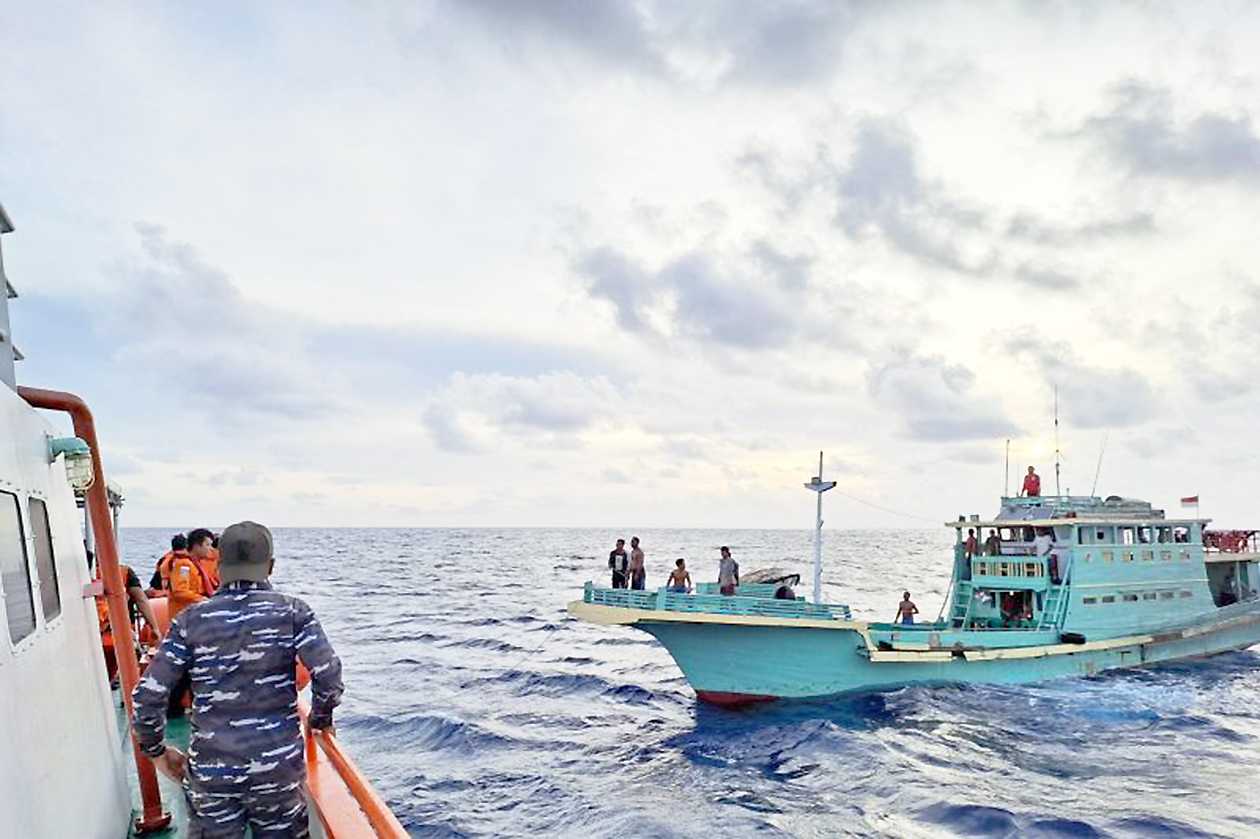 Tim SAR Berhasil Temukan Kapal KM Dua Putra Raya
