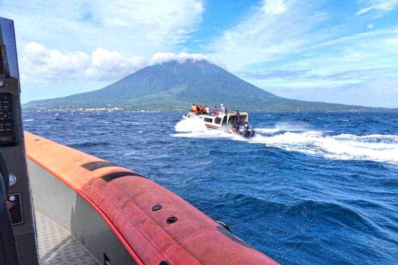 Tim SAR Ternate selamatkan 23 penumpang speedboat di perairan Jailolo