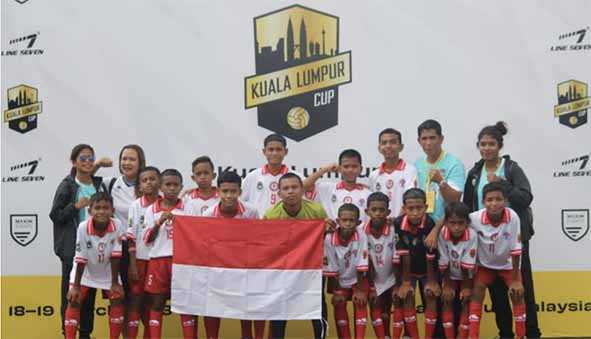 Tim Sepak Bola Maluku U-13 Juarai Kuala Lumpur Cup di Malaysia
