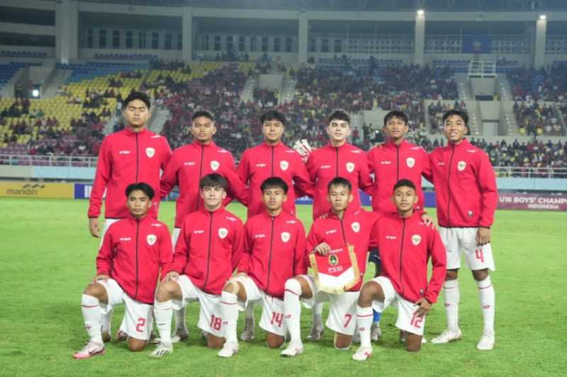 Tim U-16 Indonesia Waspadai Tinggi Badan Pemain Australia